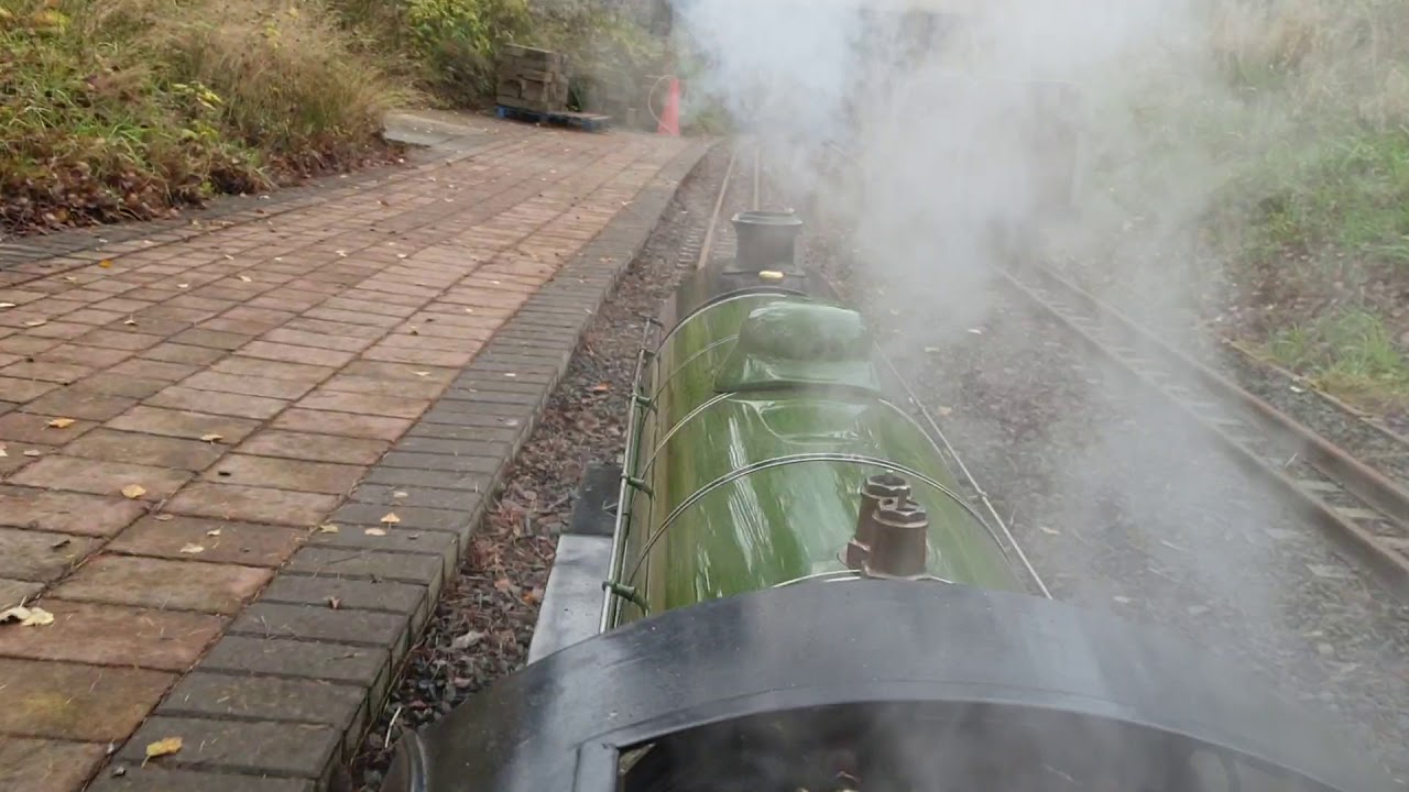 3401 takes a run round the Almondell Model Engineering Centre, Circuit D