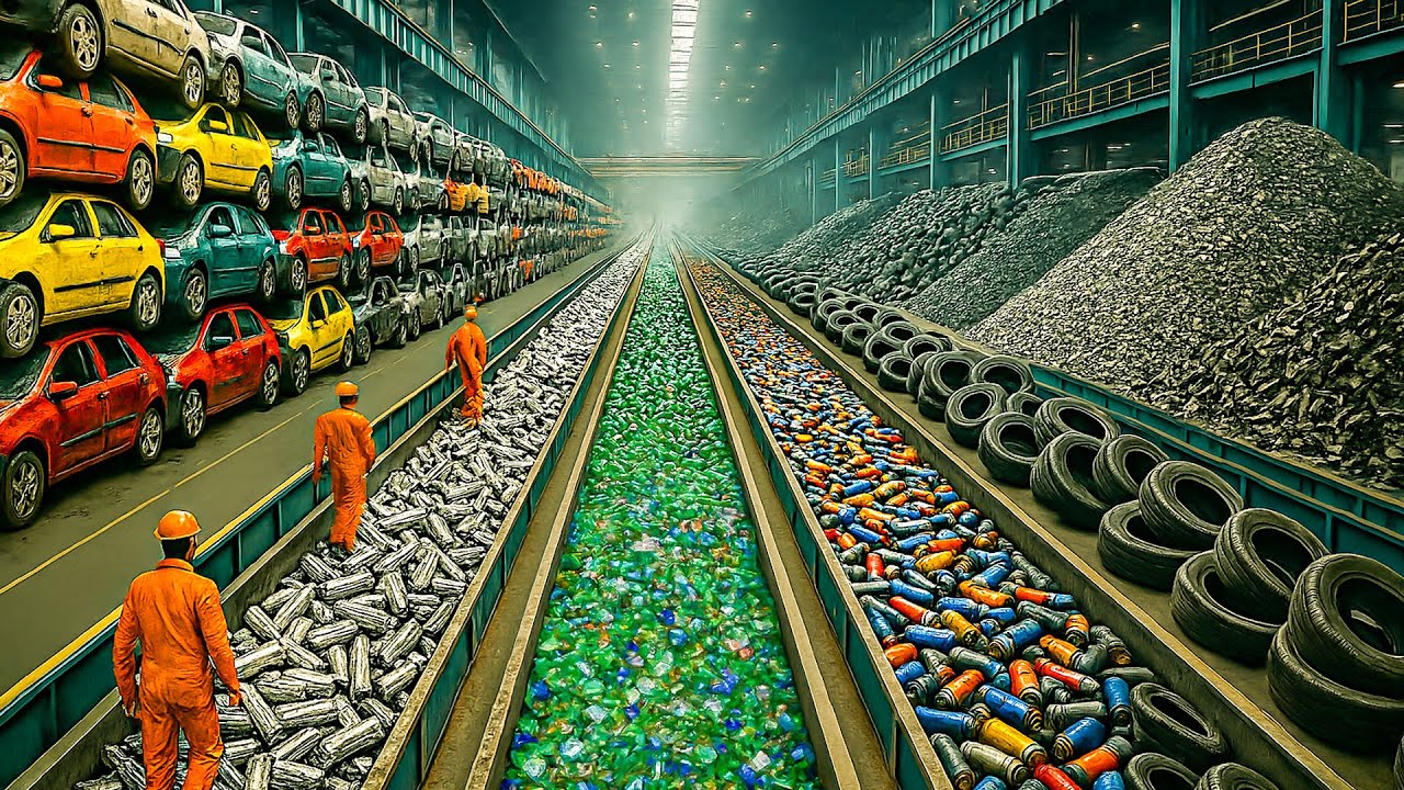 Cómo las Mega Fábricas salvan al Planeta ♻️ La Revolución del Reciclaje 2025