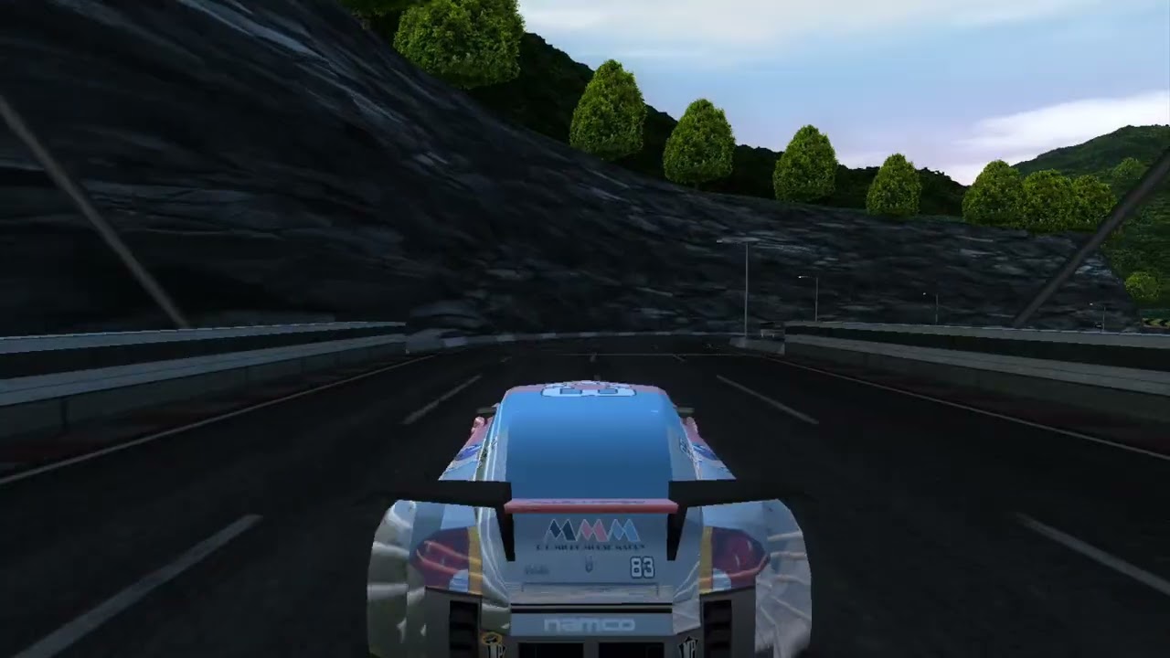 R4 mod MAPPY STYLE RIDGE RACER 2 PPSSPP