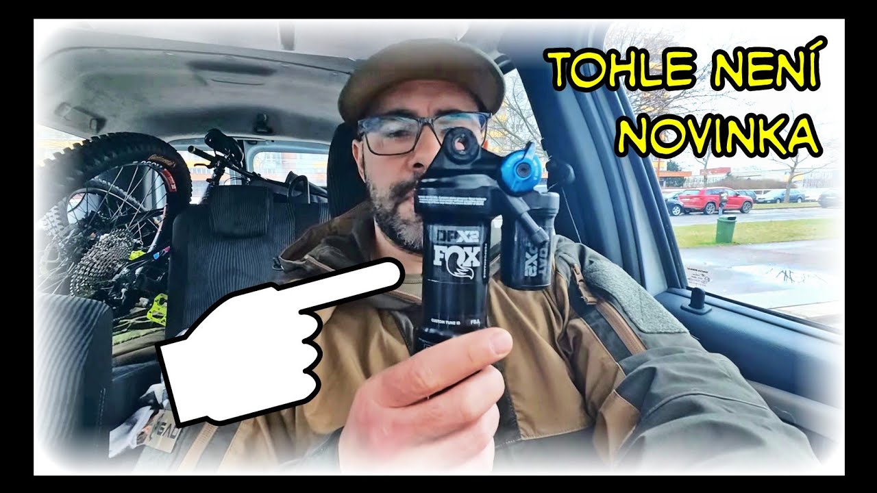 Kolo dostalo pro 2026 nové komponenty a já si stihl pořídit nové zlomeniny😏 #mtb #bike #kolo #tlumic