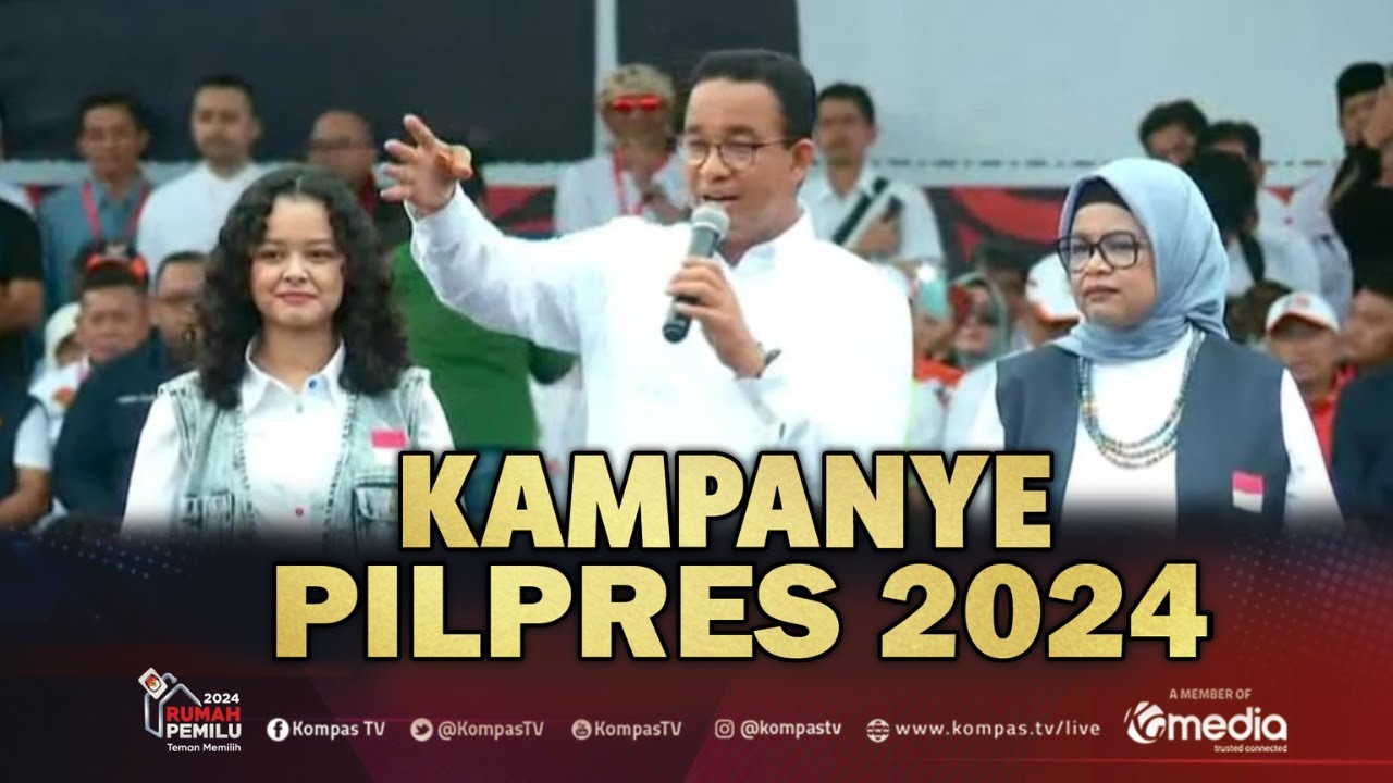 Anies Baswedan Kampanye Akbar di Samarinda, Kalimantan Timur | 7 Februari 2024