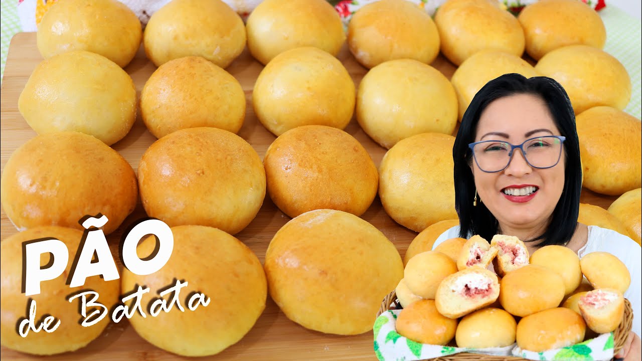 PÃO DE BATATA - SUPER FOFINHO COM REQUEIJÃO E CALABRESA - RECEITA FÁCIL COM TODAS AS DICAS