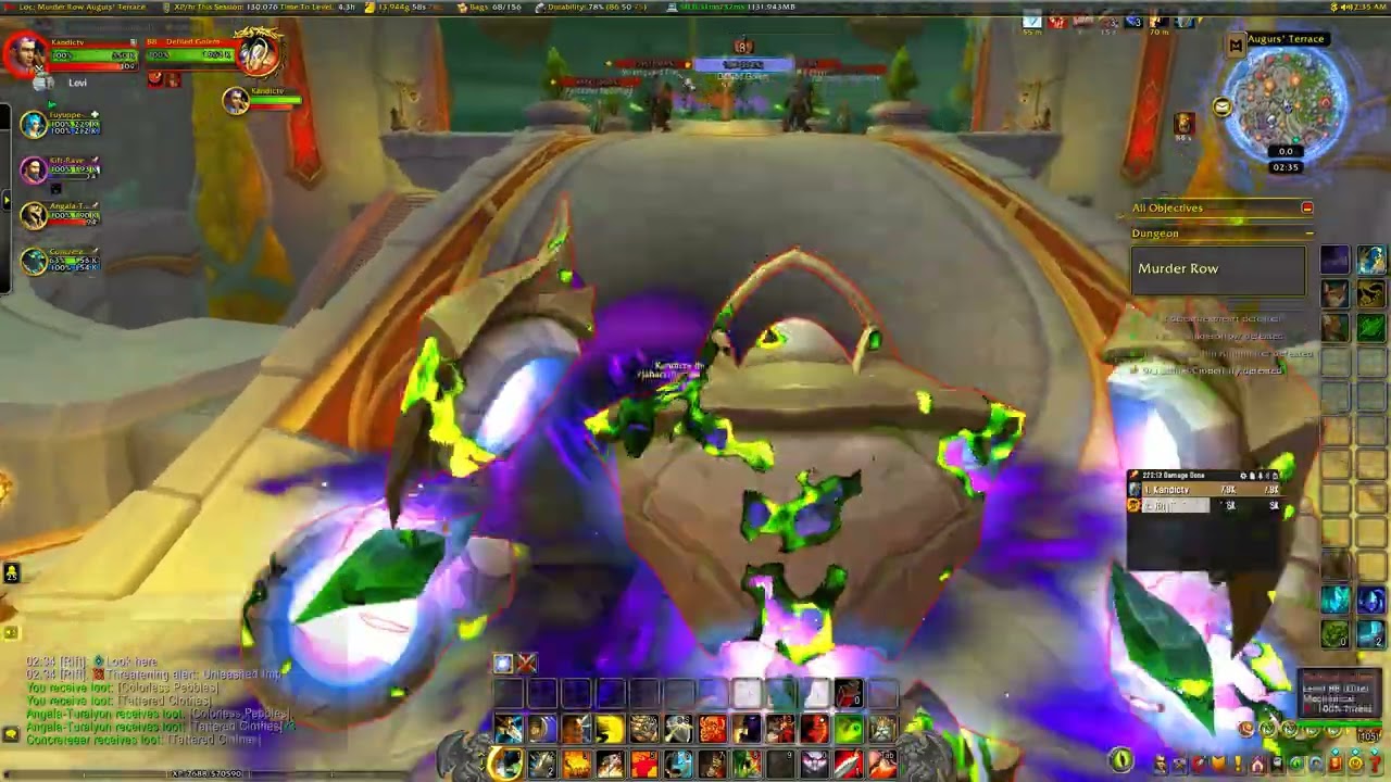 Level 87-88 - Tanking Murder Row