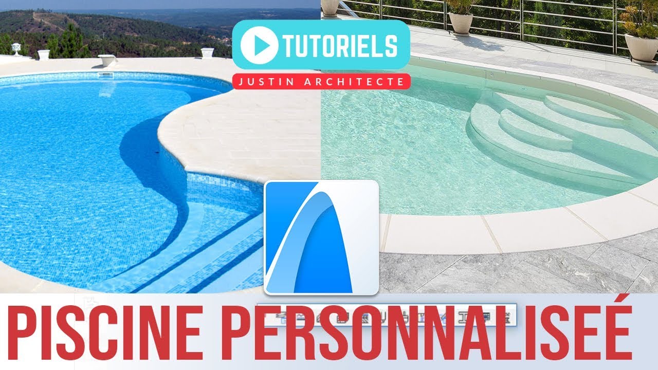 COMMENT FAIRE UNE PISCINE PERSONNALISÉE SUR ARCHICAD EN FRANÇAIS