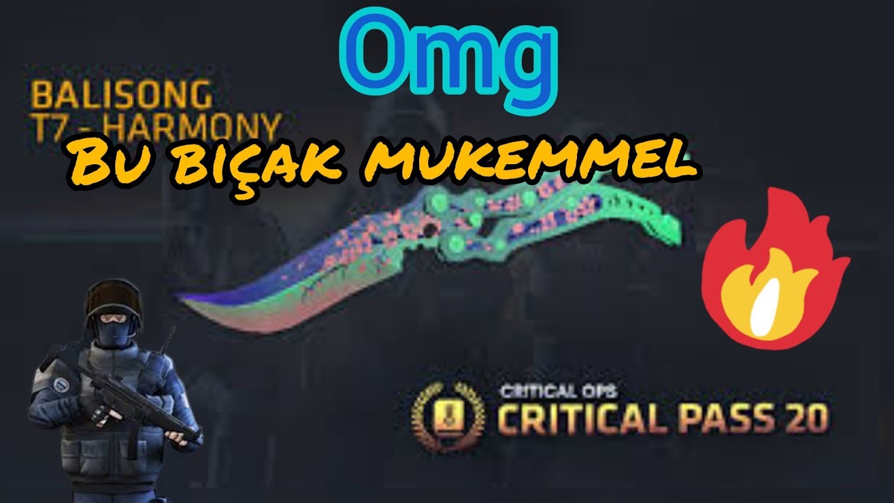 Critical pass 20 kelebek BIÇAK aldım 😁| Kutu açılımı | #pass20 #cops #criticalopsgame