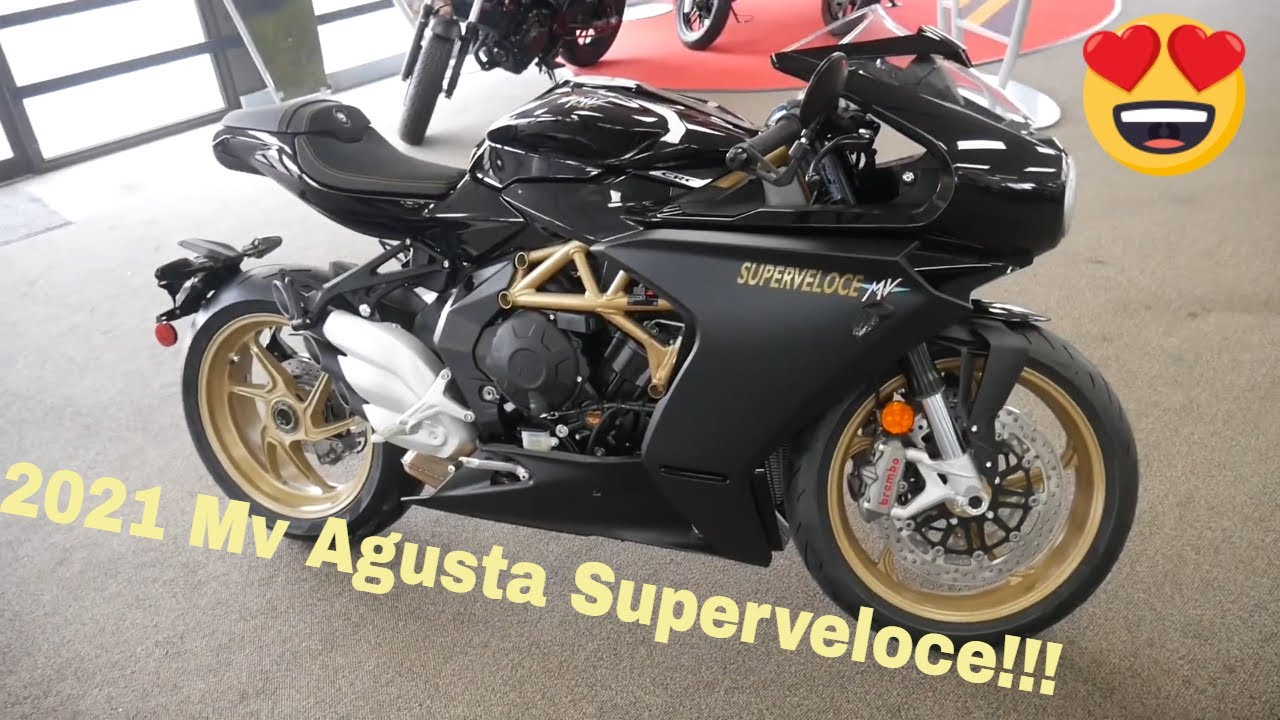 A first look at the 2021 Mv Agusta Superveloce!!!