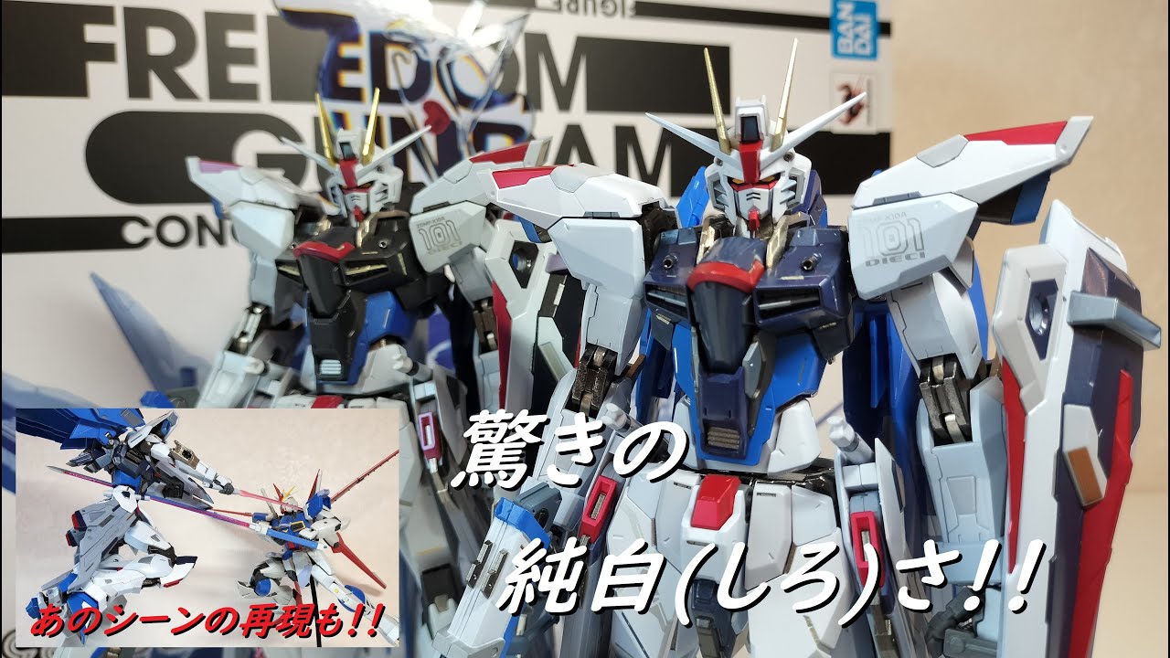 【METAL BUILD】魂ネイション2023開催記念商品のフリーダムガンダム CONCEPT2 SNOW SPARKLE Verが舞い降りた！ #バンダイスピリッツ #機動戦士ガンダムseed
