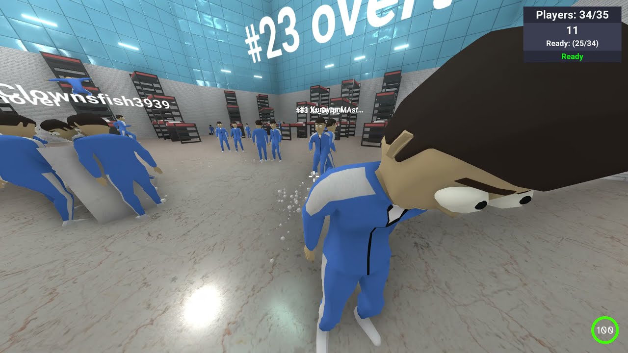 The Crab Game lobbies are loud af