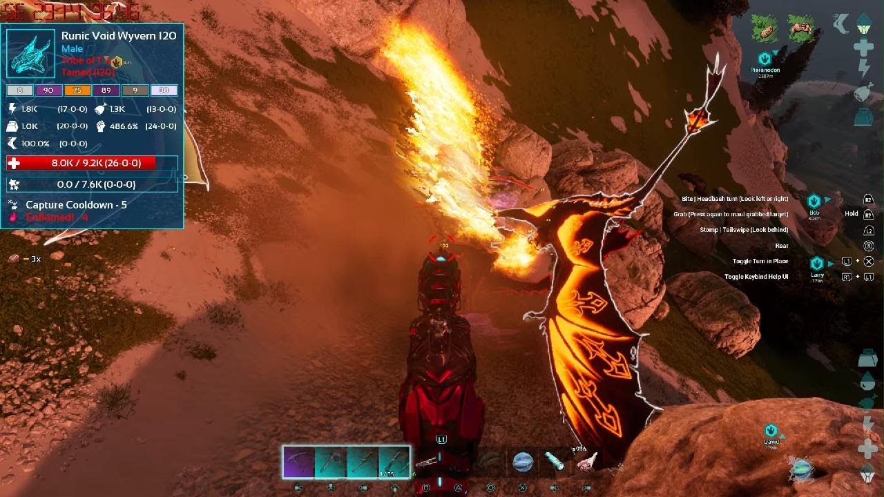 I almost had it! hate this guy lol (ark survival ascended)