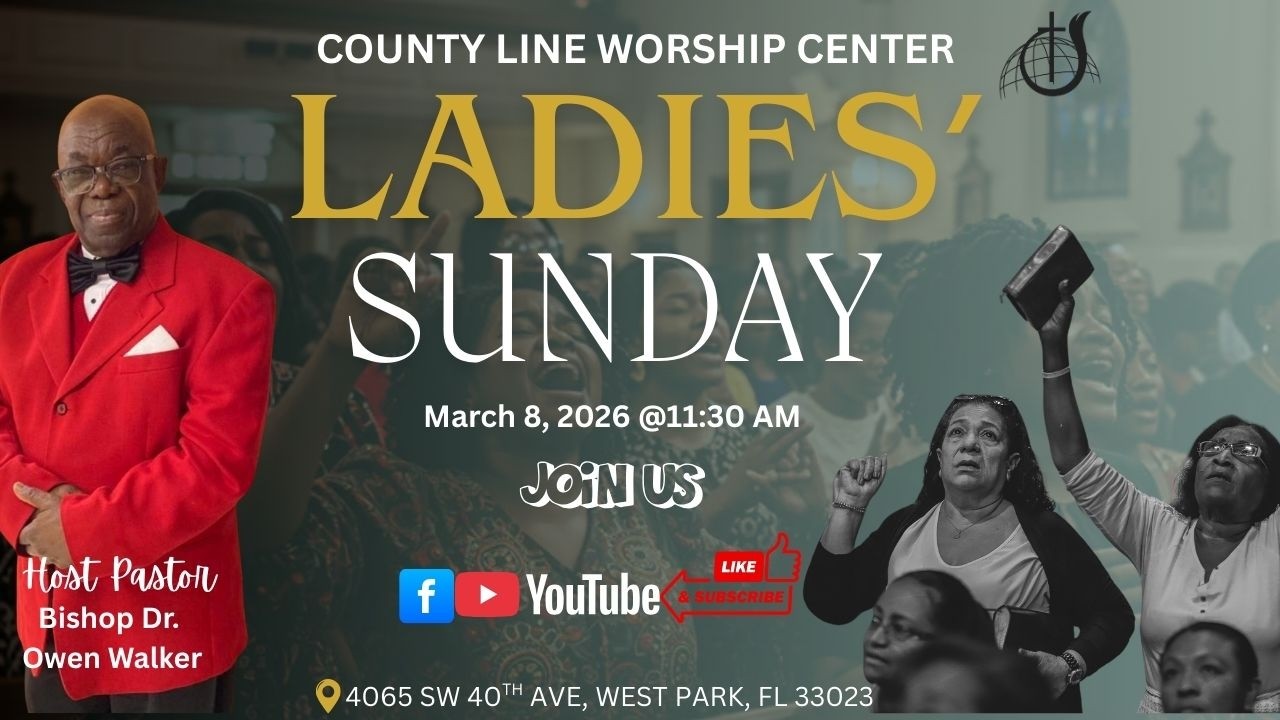 COUNTYLINE WORSHIP CENTER | WOMEN'S SUNDAY SERVICE | 03.08.2026