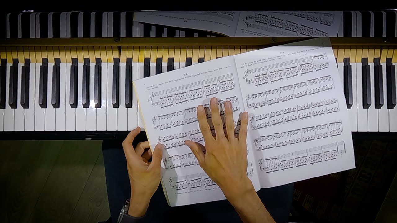 Tutorial de Piano: Ejercicio # 5 de Hanon El Virtuoso Pianista