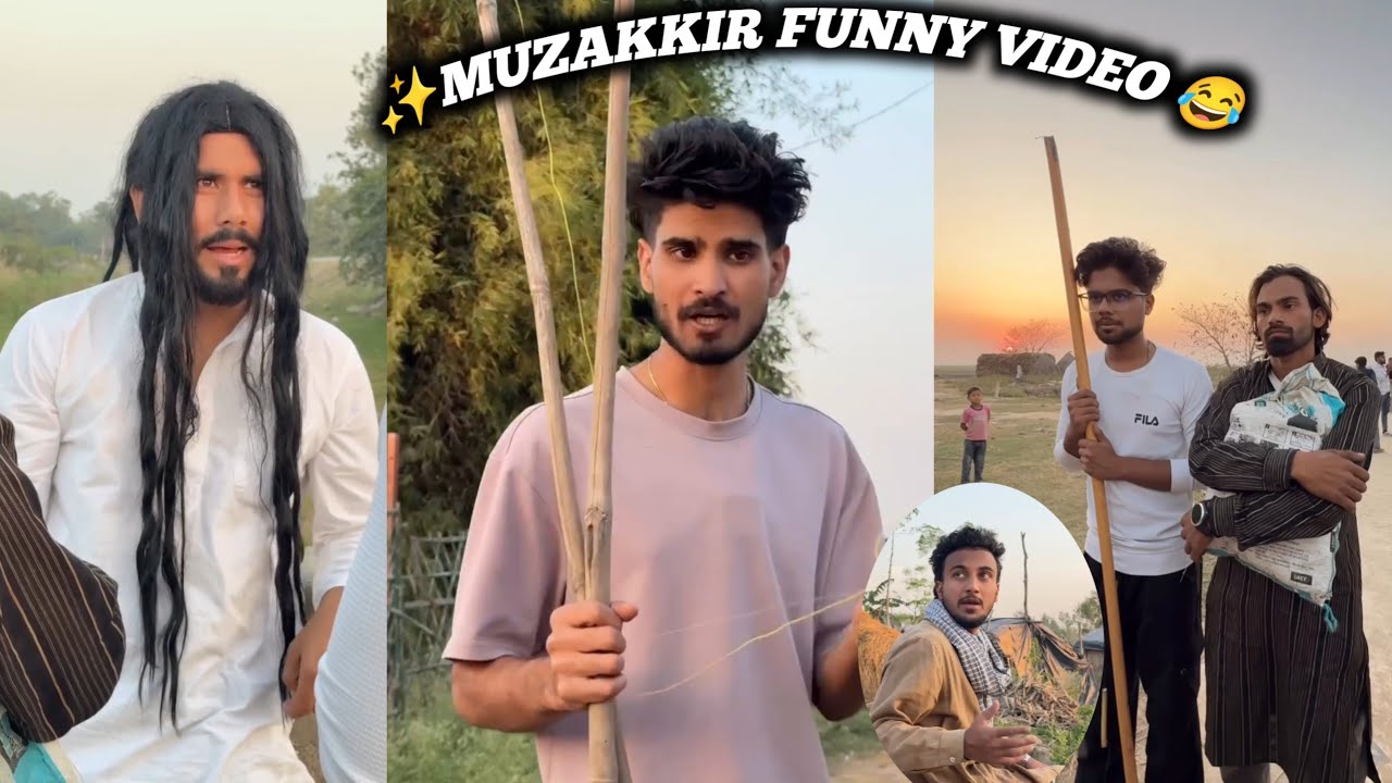 🤣Funny Muzakkir Comedy video | Viral Shorts | Try Not To Laugh 2025 | Muzakkir kosal junction