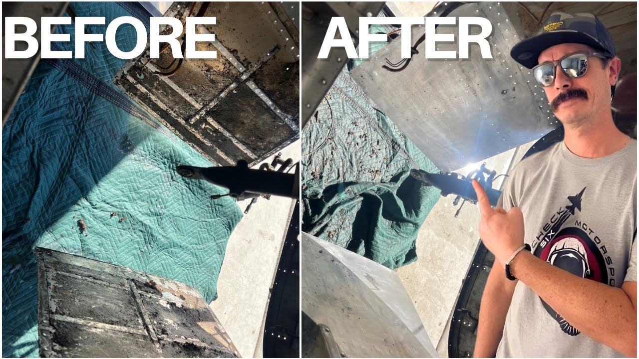 Cessna 140 Corrosion Treatment