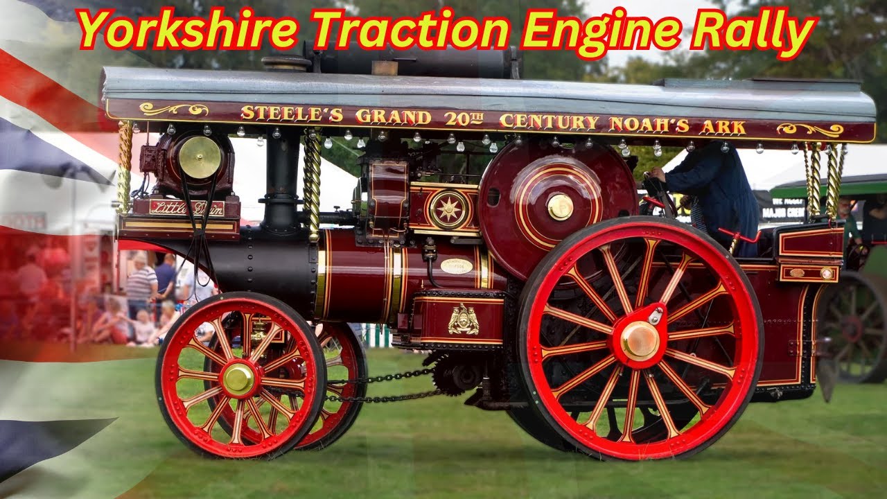 Steam Giants Roar: Yorkshire Traction Engine Rally 2023 Highlights