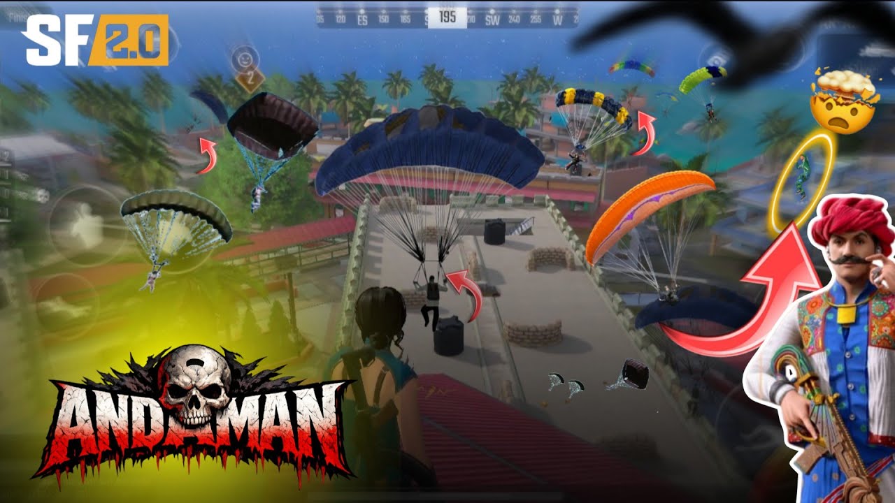 ANDAMAN Map Pe Aaj Tabahi 💀 | SF 2.0 Gameplay 