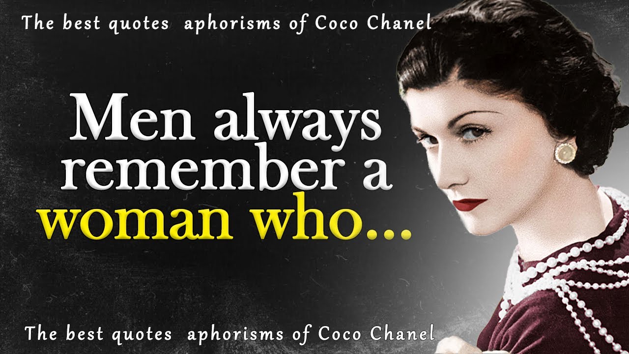 Peerless Quotes by Coco Chanel | Quotes, aphorisms, wise thoughts.
