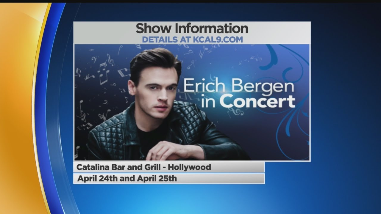 'Madame Secretary' Actor Erich Bergen In Concert