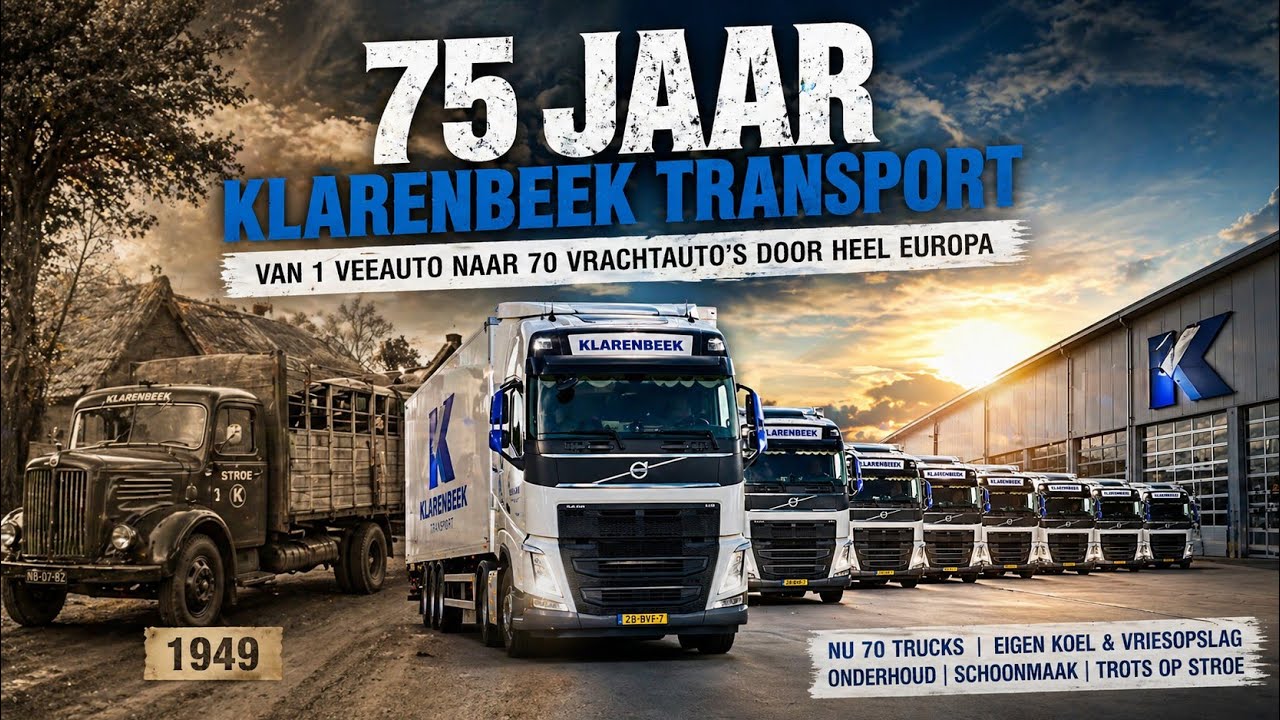 Klarenbeek Transport Stroe 75 jaar