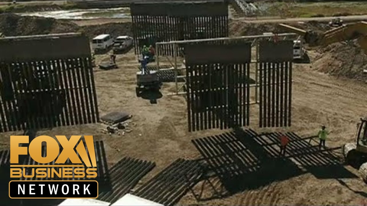 Private organization built a half-mile border wall in El Paso, Texas