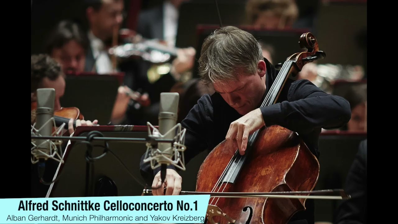 Alban Gerhardt spielt Schnittke Celloconcerto No.1 with Munich Philharmonic and Yakov Kreizberg
