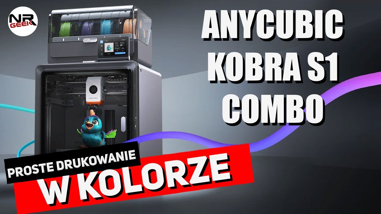 Anycubic Kobra S1 Combo Drukarka 3D - Hardware