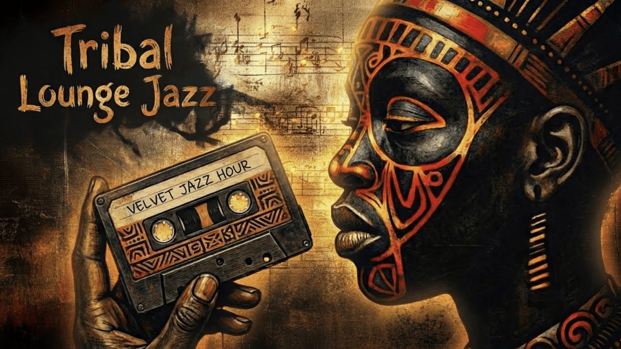 Tribal Lounge Jazz – Sacred Grooves | After-Hours Night Ritual Jazz for Focus