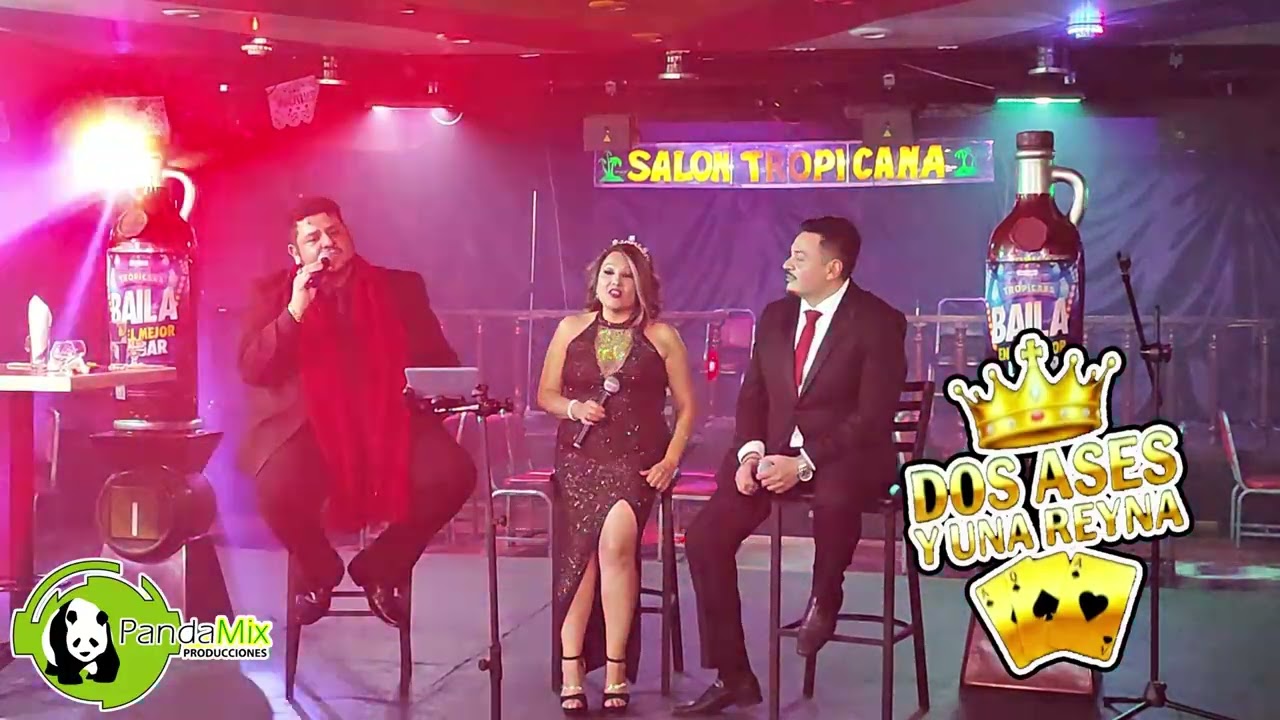Producciones Panda Mix con Dos Ases y una Reyna con el cover maracas