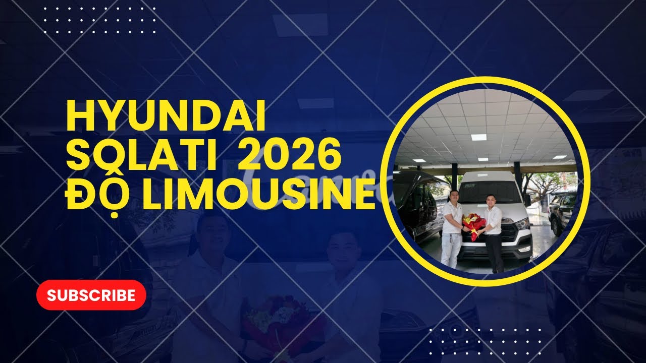 Hyundai Solati 2026 Phiên Bản Ghế Châu Âu Limousine Cao Cấp #hyundaisolati #solati2026 