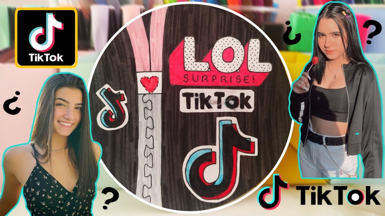 ABRIENDO L.O.L TIK TOK CASERA👁️👄👁️!!!