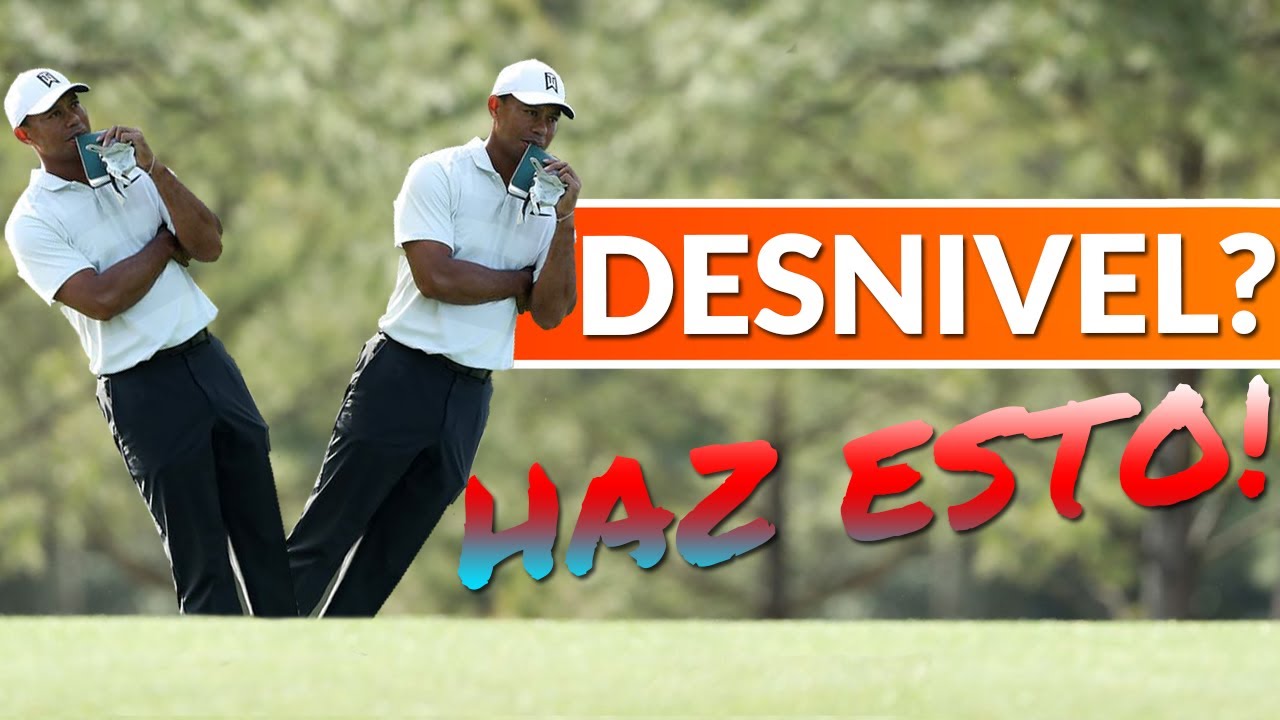 🍉 Cómo GOLPEAR cuesta ARRIBA y cuesta ABAJO en golf | Técnica sencilla
