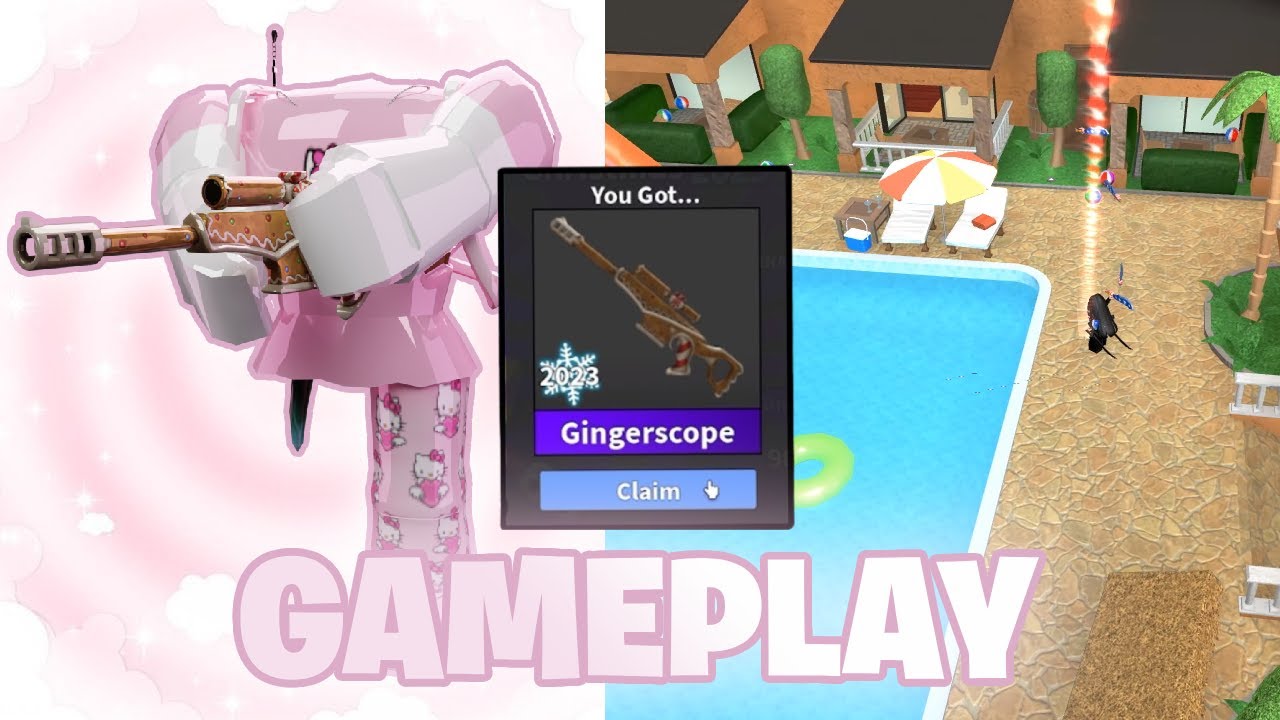 PLAYING MM2 AS A TRYHARD WITH GINGERSCOPE🤑