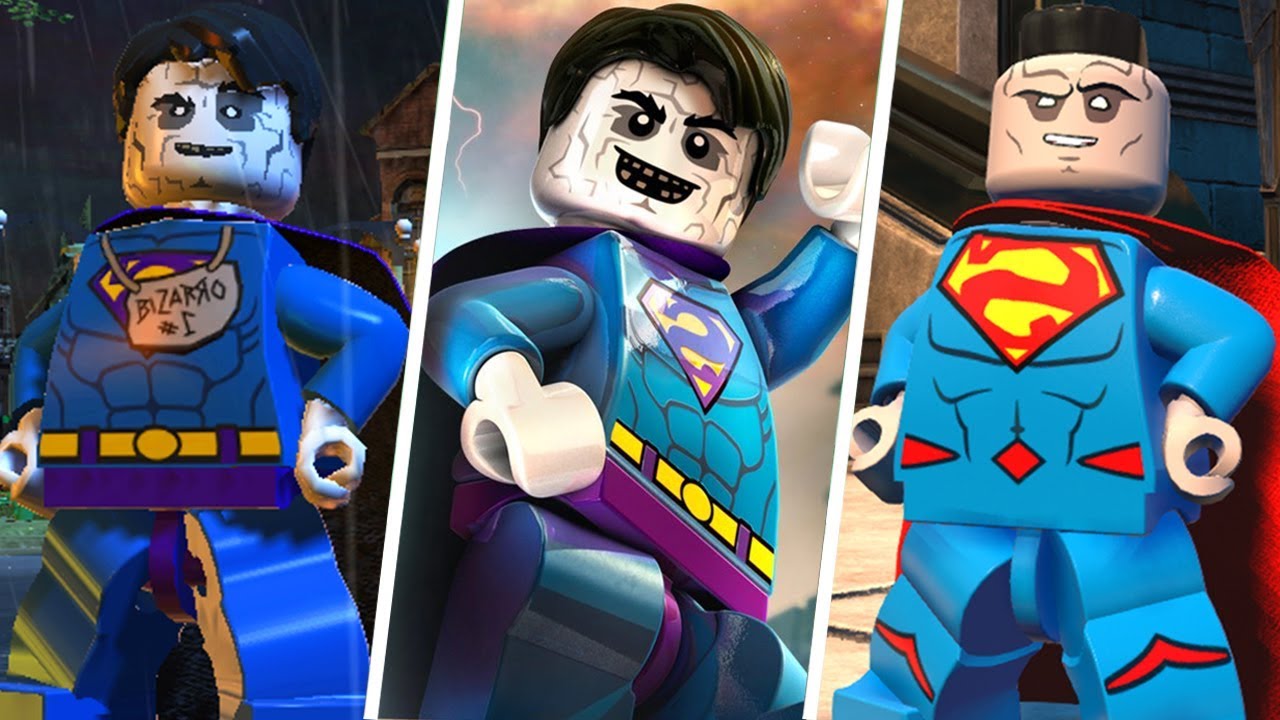 Bizarro Evolution в видеоиграх LEGO