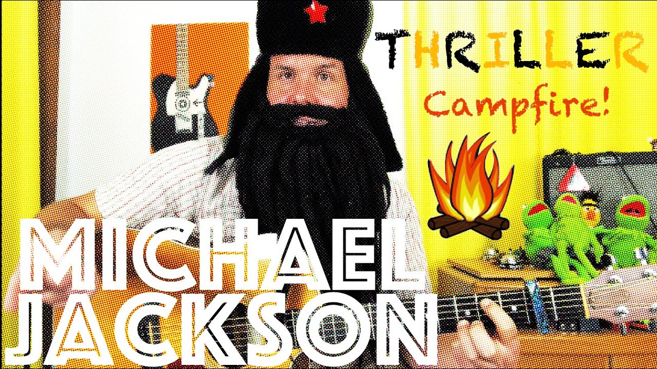 Guitar Lesson: How To Play Thriller by Michael Jackson - Campfire Edition!