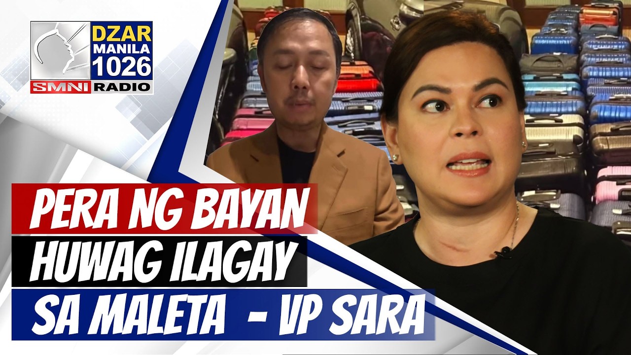 #SMNIRadioNB: Ang Pera Ng Bayan Huwag Ilagay Sa Maleta - VP Sara