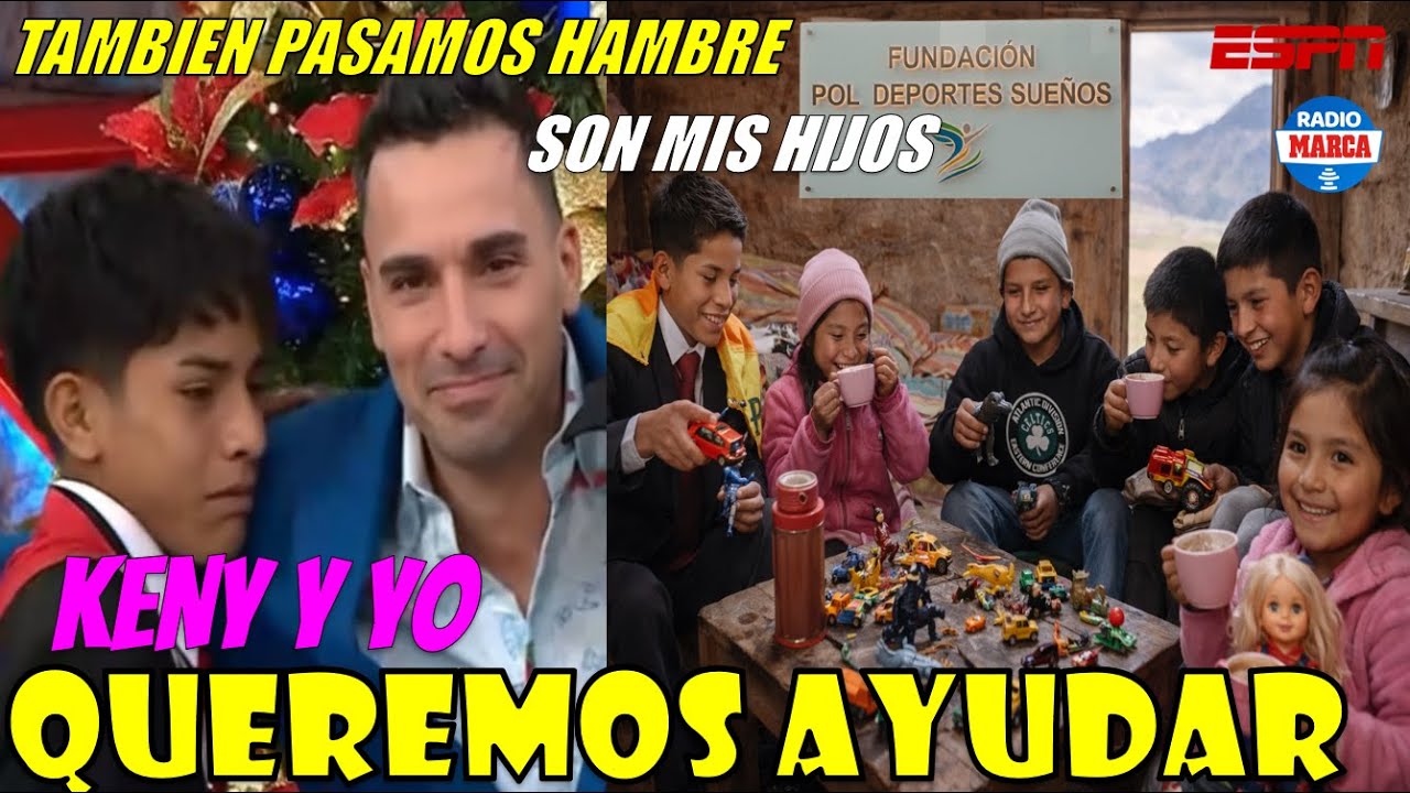 POLDEPORTES CUMPLIRA SUEÑOS DE LOS MAS POBRES- SANTI LESMES: GRACIAS A PERU APRENDI A SUPERARME