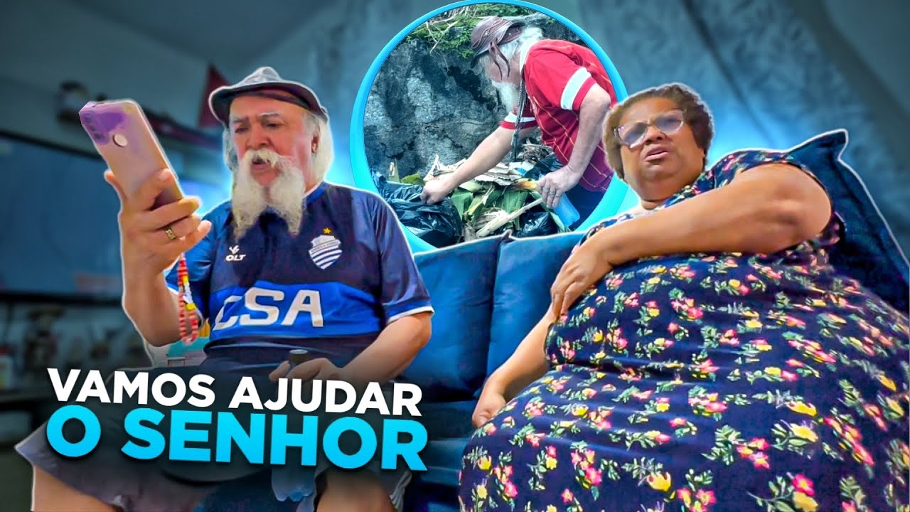 MANETIKIN MOSTROU PRA DONA ZAZA O VÍDEO DO VOVÔ | LUIZ DO SOM