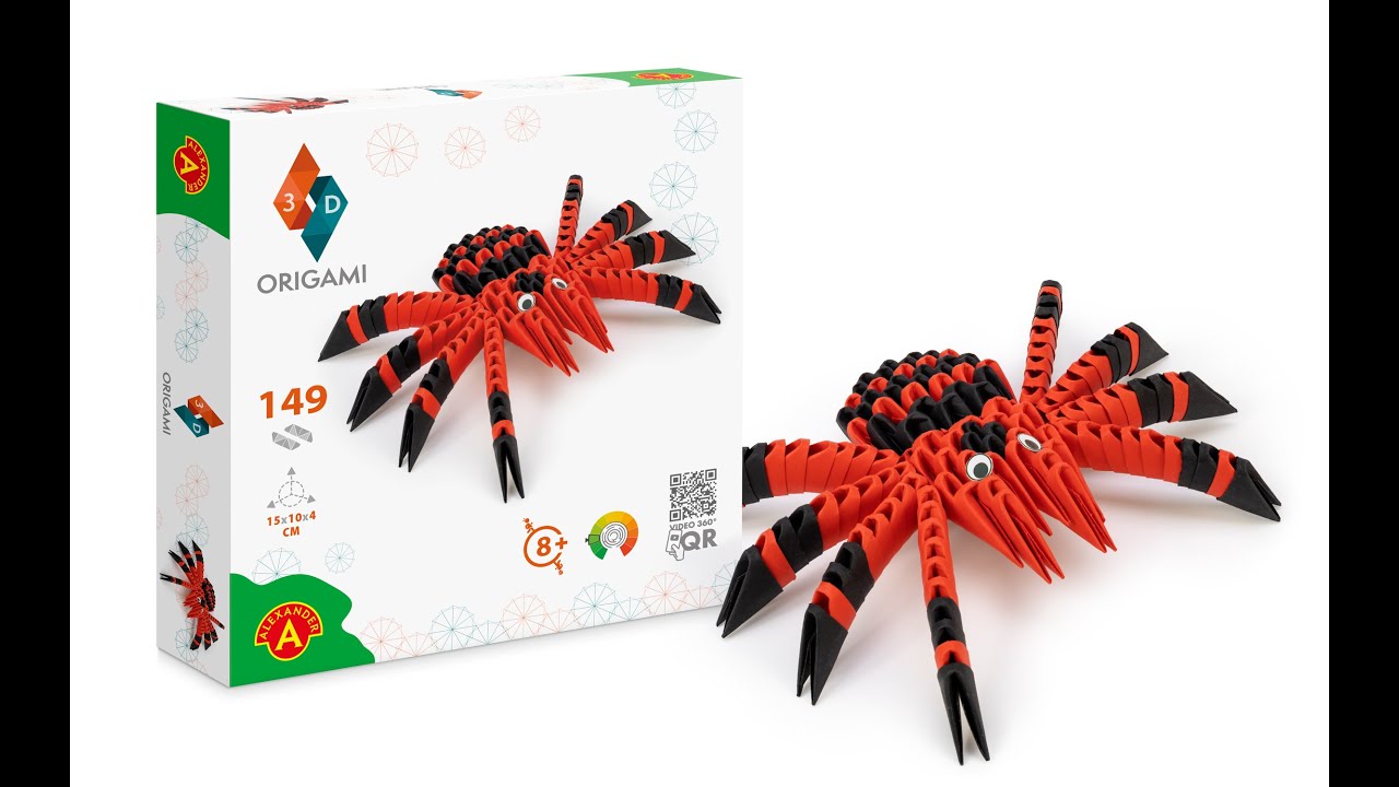 ORIGAMI 3D - PAJĄK (SPIDER)