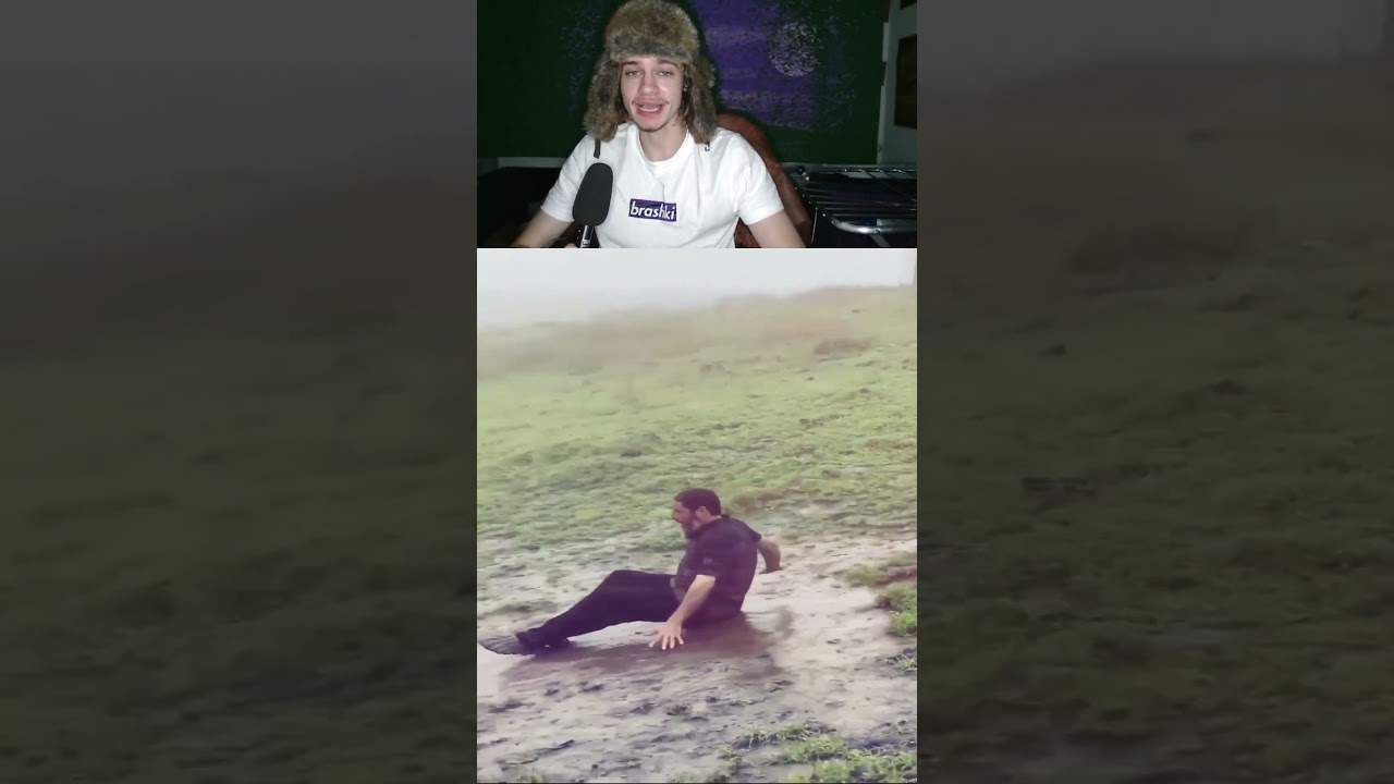 brashki slided auf matsch