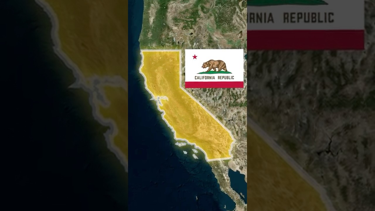 California&rsquo;s Economy vs the World 🌎 | Bigger Than Germany & India? #shorts  #geography #gdp