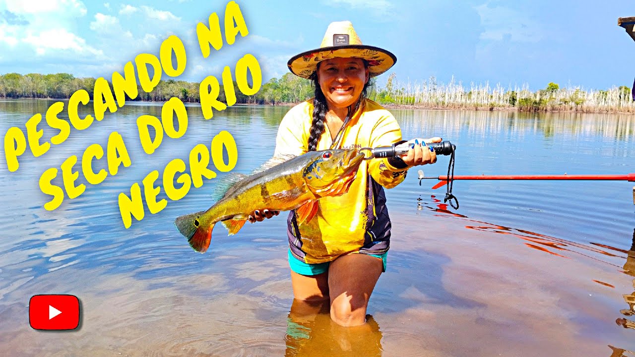 Vida Ribeirinha - Pescando de Malhadeira na Seca do Rio Negro - Barcelos/Amazonas