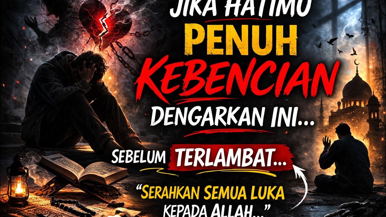 LEPASKAN KEBENCIAN SEBELUM TERLAMBAT