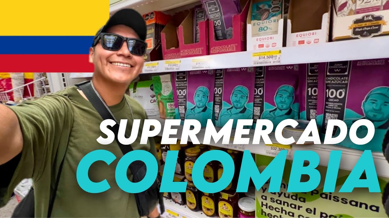 BOLIVIANO VISITANDO SUPERMERCADO en COLOMBIA POR PRIMERA VEZ! Que podemos encontrar? 🧐🇨🇴