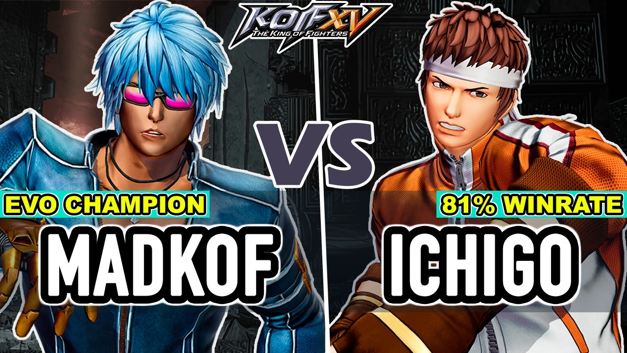 KOF XV ▰ Madkof (K'/Najd/Goenitz) vs Ichigo (Shingo/Rock/Isla)