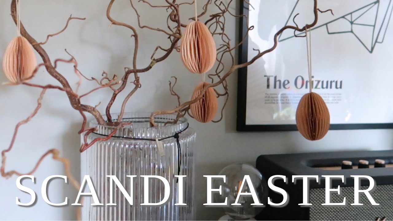 Decorating my SCANDINAVIAN HOME for EASTER / Slow living in Sweden