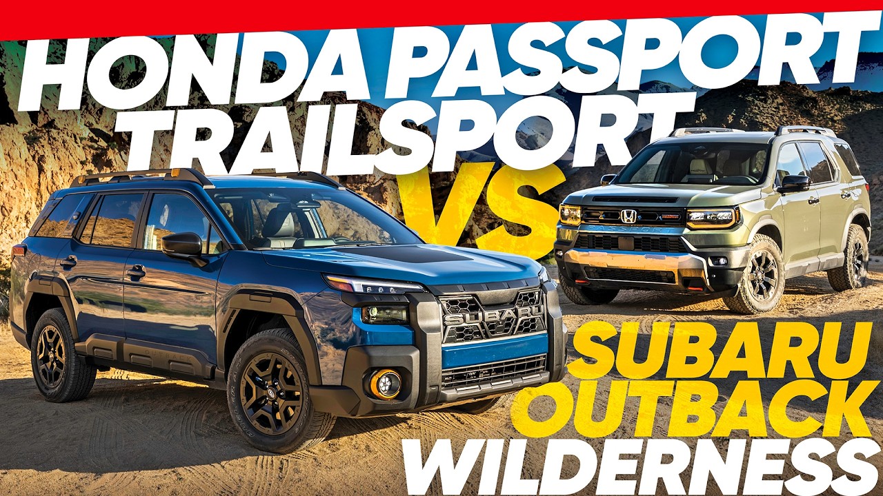 Honda Passport TrailSport kontra Subaru Outback Wilderness: Por&oacute;wnanie jazdy terenowej