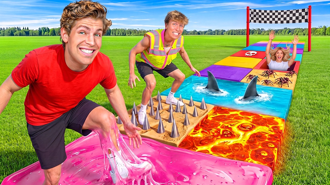 Гигантская настольная игра в реальной жизни!