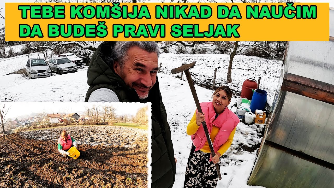Kako smo posijali luk u FEBRUARU MJESECU