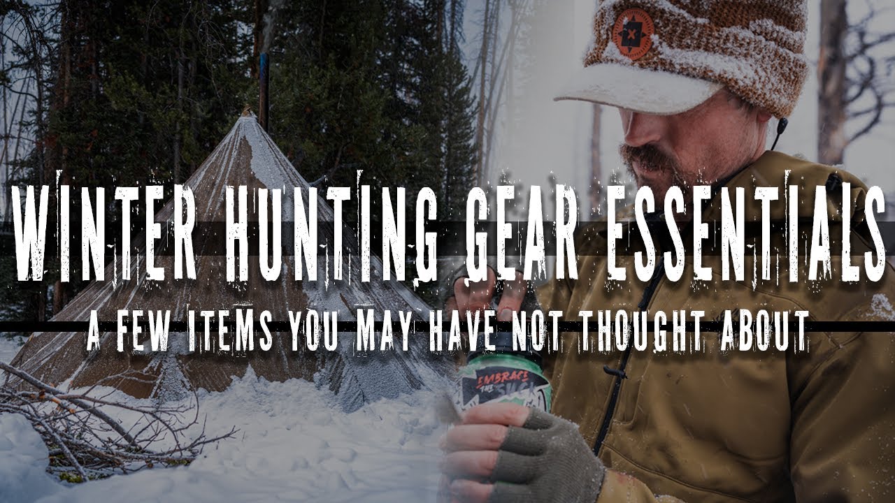 Must-Have Items for Western Winter Hunting Success
