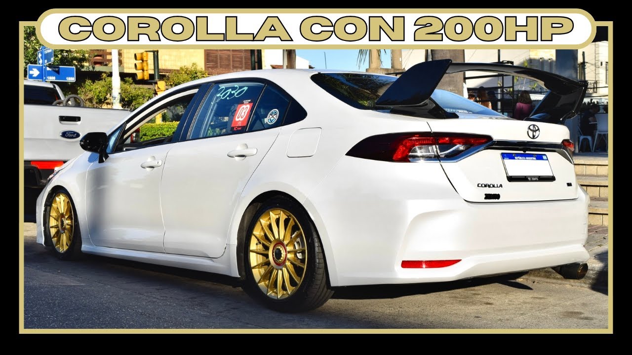 COROLLA DE TRACKDAY CON 200HP I CATOBLACK