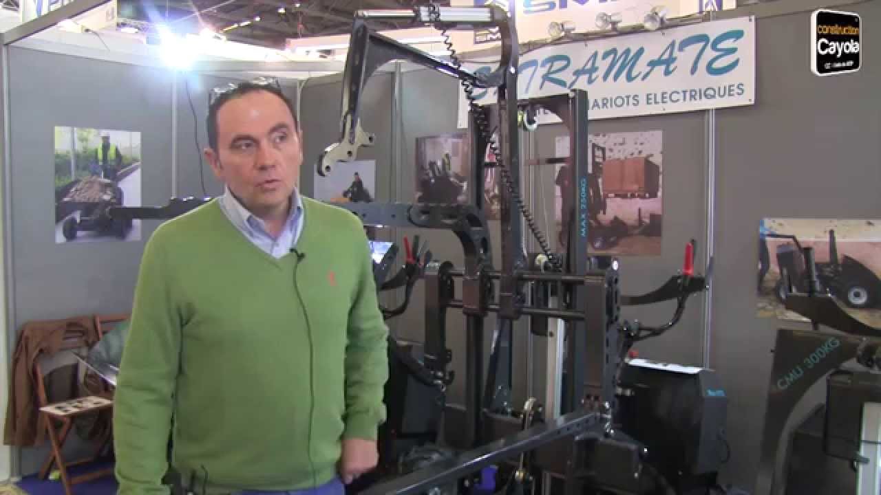Extramate, concepteur du chariot électrique articulé multi-usages